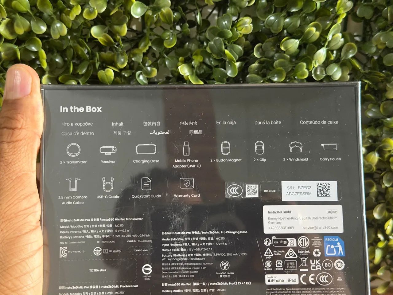 Insta 360 mic pro (2 microfones) - Foto 4