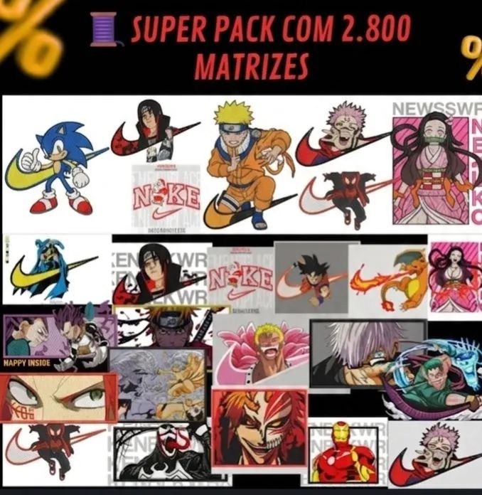 Pack de Matriz  com +2.800