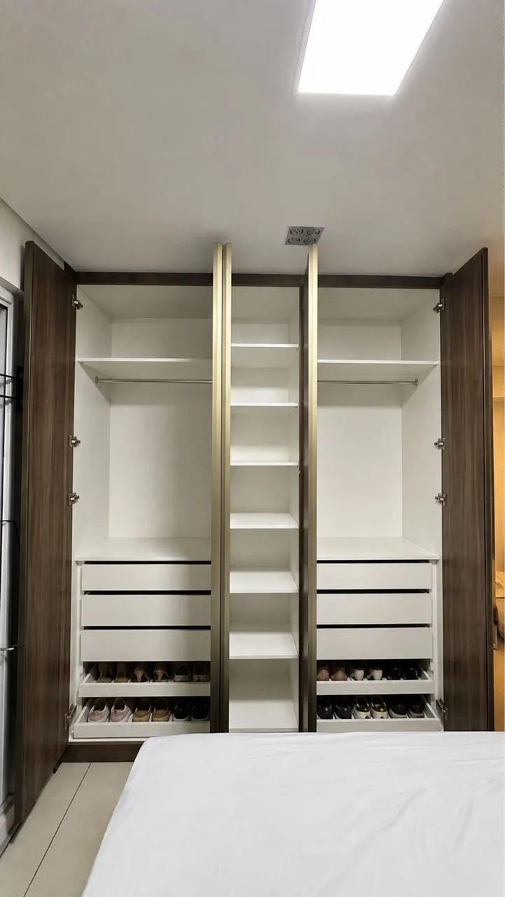 Guarda-roupa planejado em MDF - Excelente estado - Foto 2
