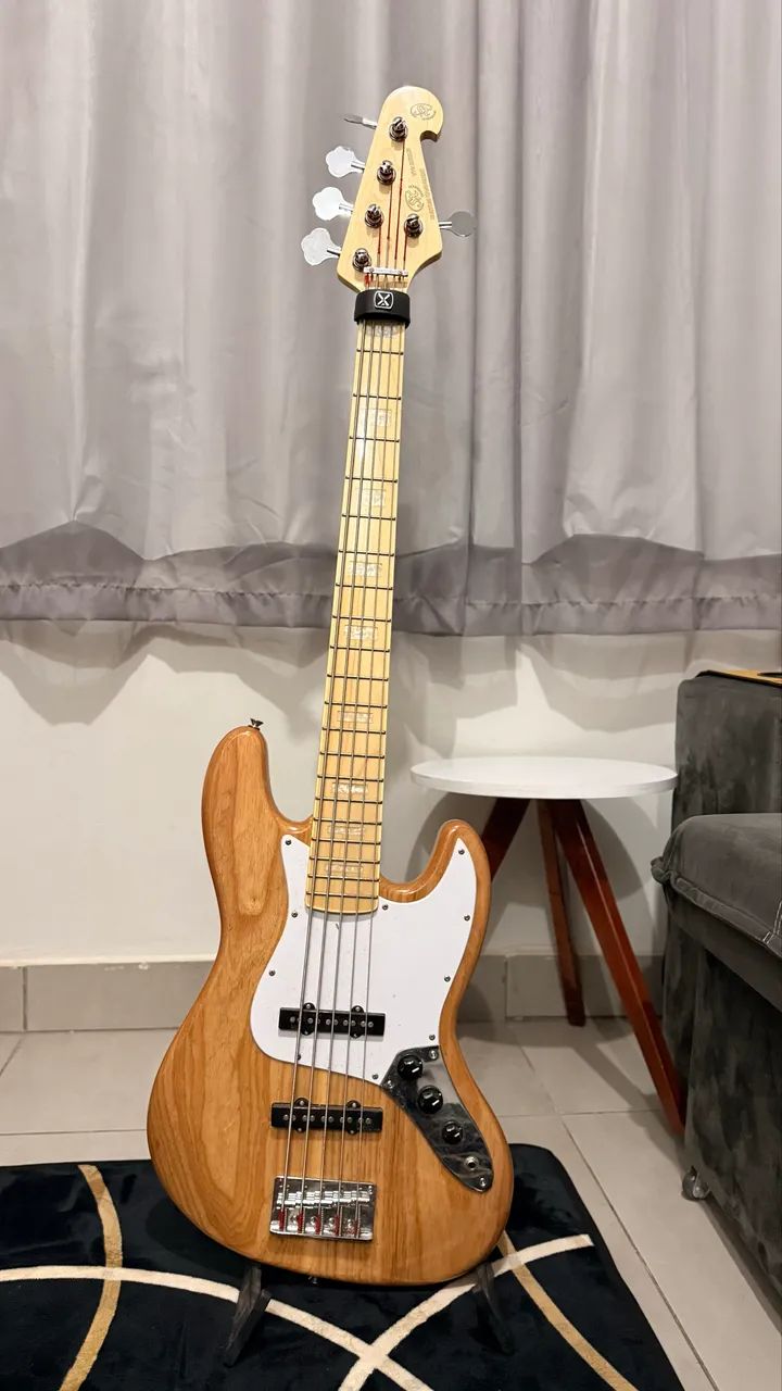 Baixo 5 Cordas Sx Jazz Bass - Instrumentos musicais - Samambaia