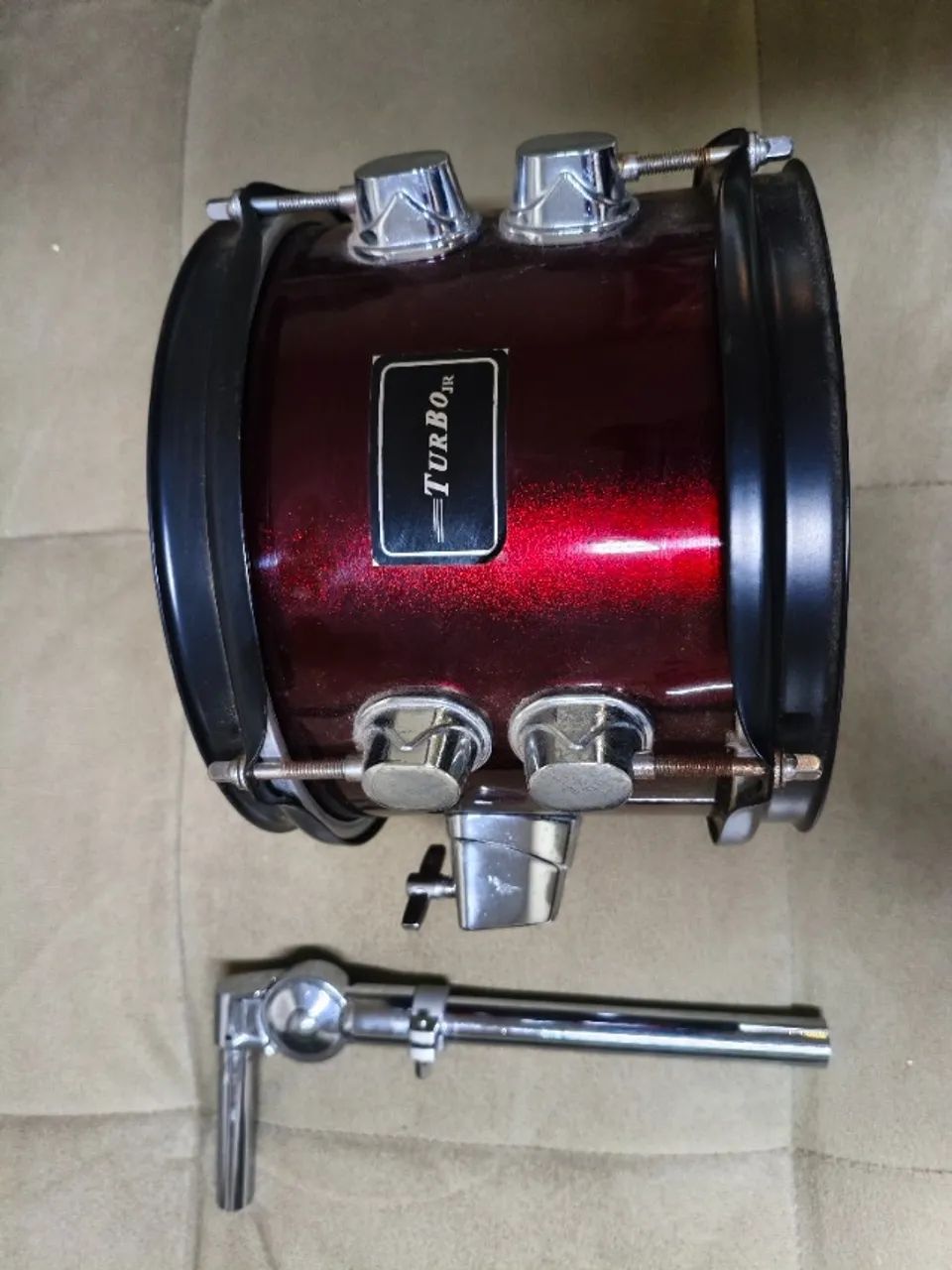 Tom 8' Infantil Turbo com Tom Holder - Instrumentos musicais