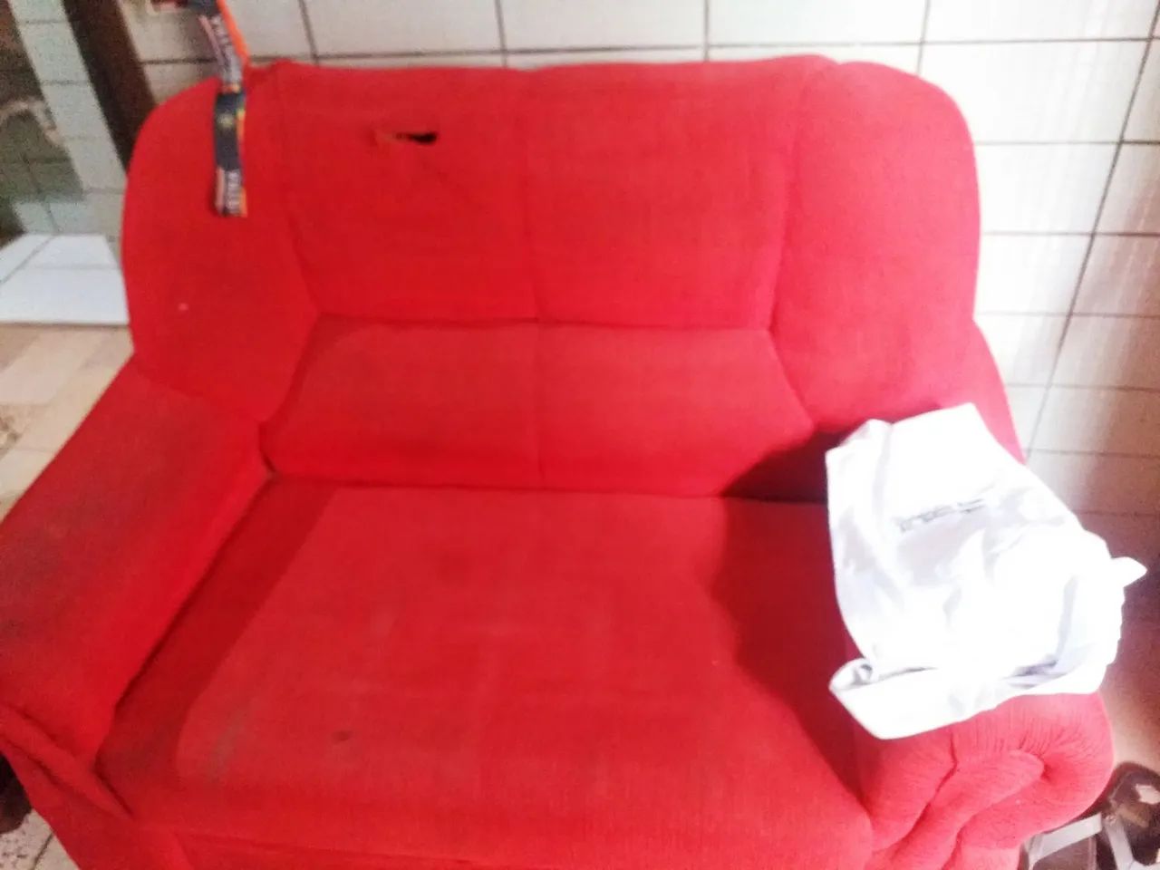Sofá vermelho  - Foto 2