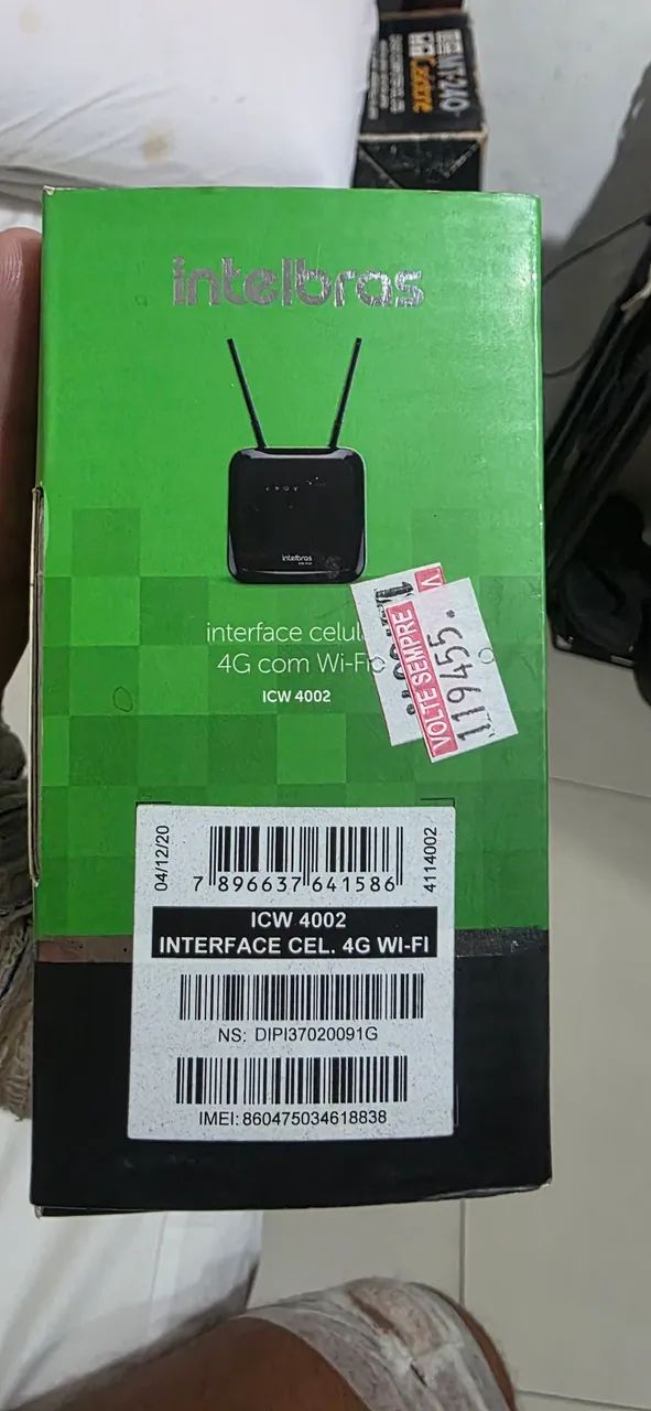 Roteador Intelbras WiFi Modelo ICW 4002 - Foto 3