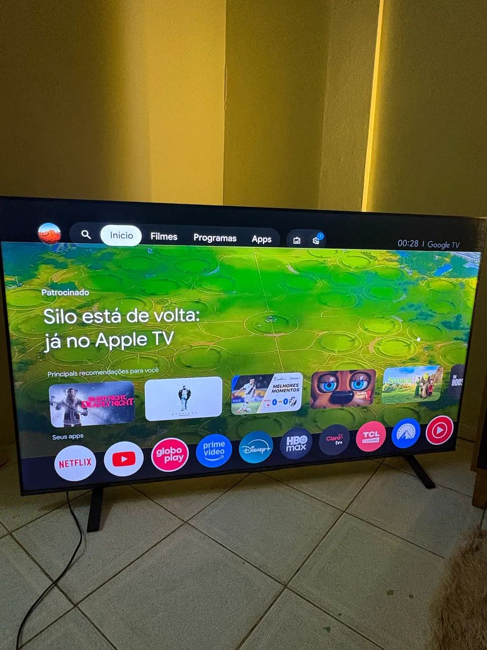 Smart TV TCL 65 polegadas - Google TV
