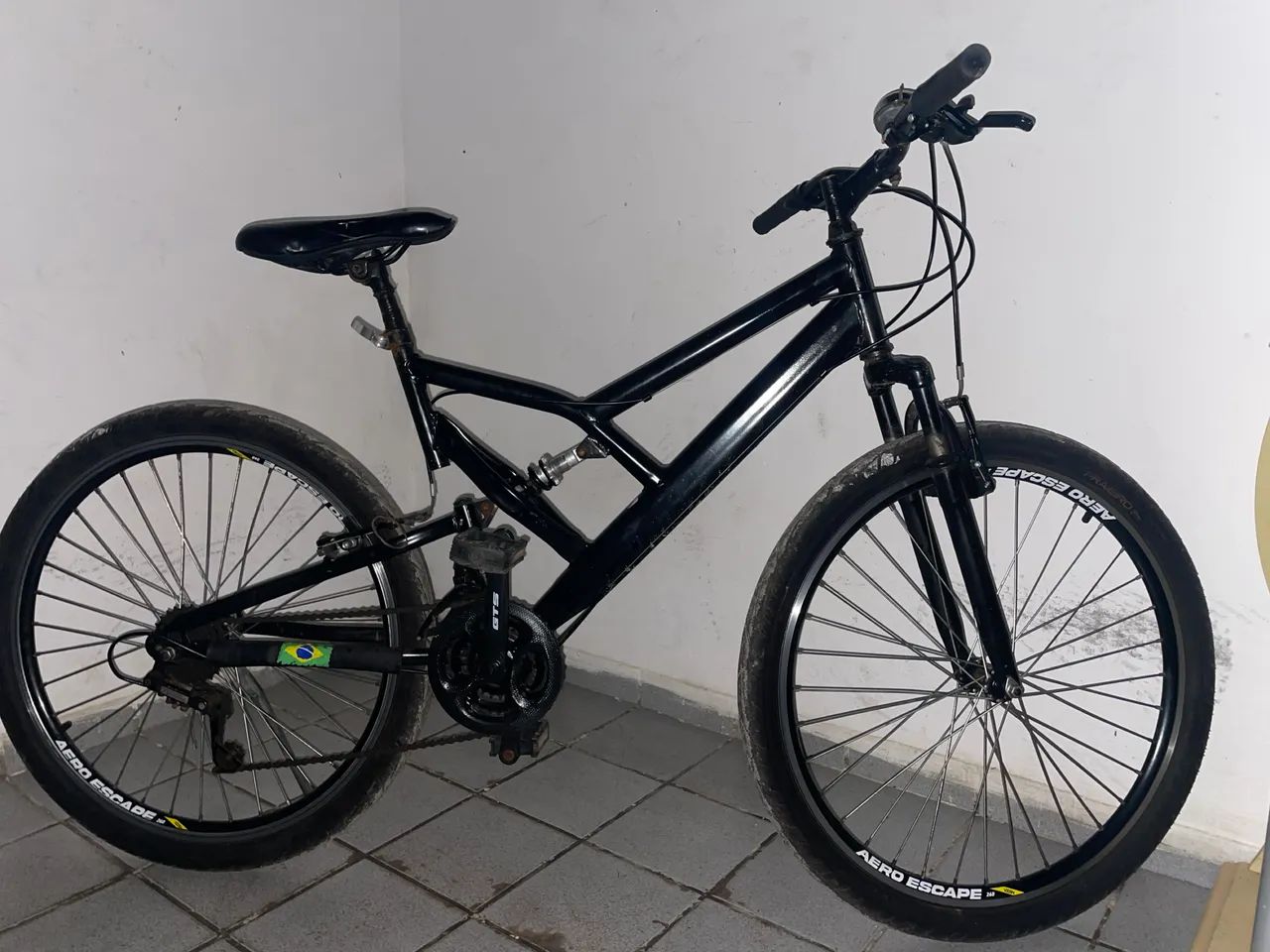 Bike aro 26 preta - Foto 3