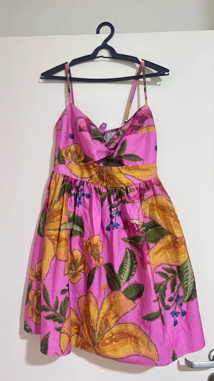 Vestido Curto Estampado Fruta de Verão - Foto 2