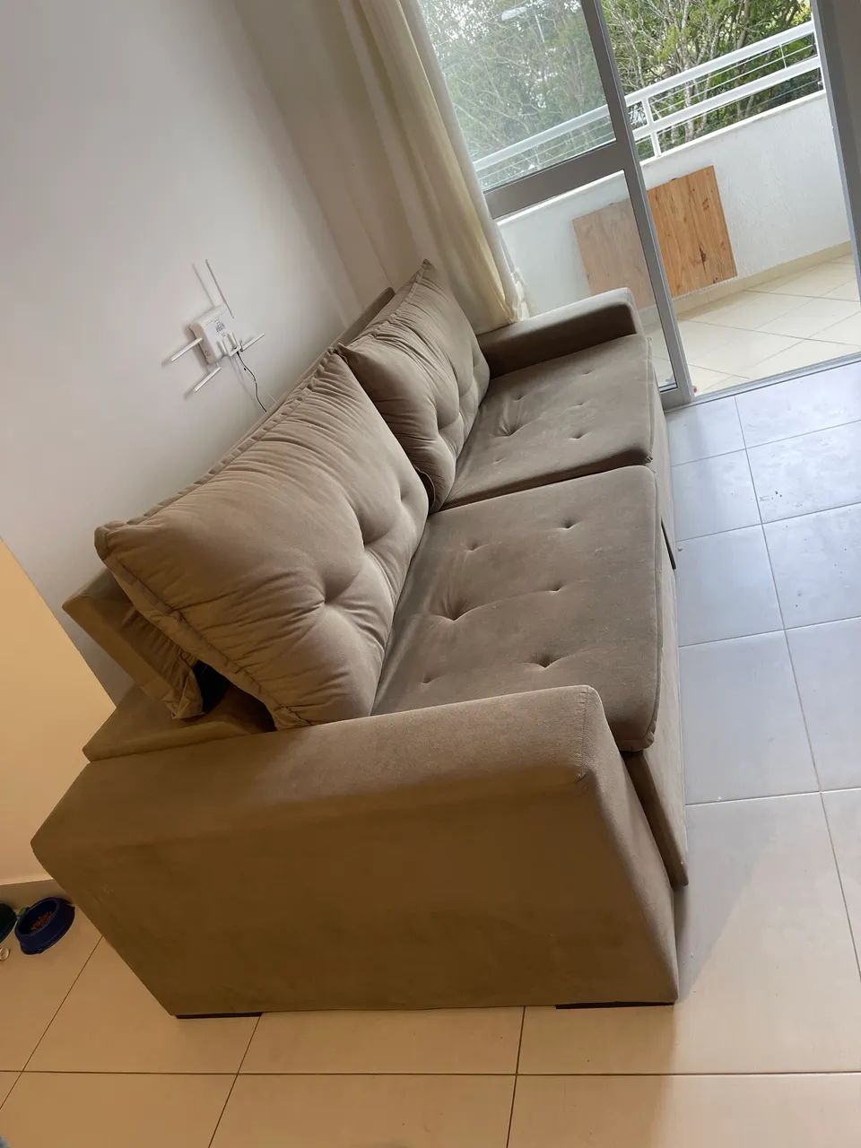 Sofá Retrátil reclinável 4 lugares 2,90m - Foto 2