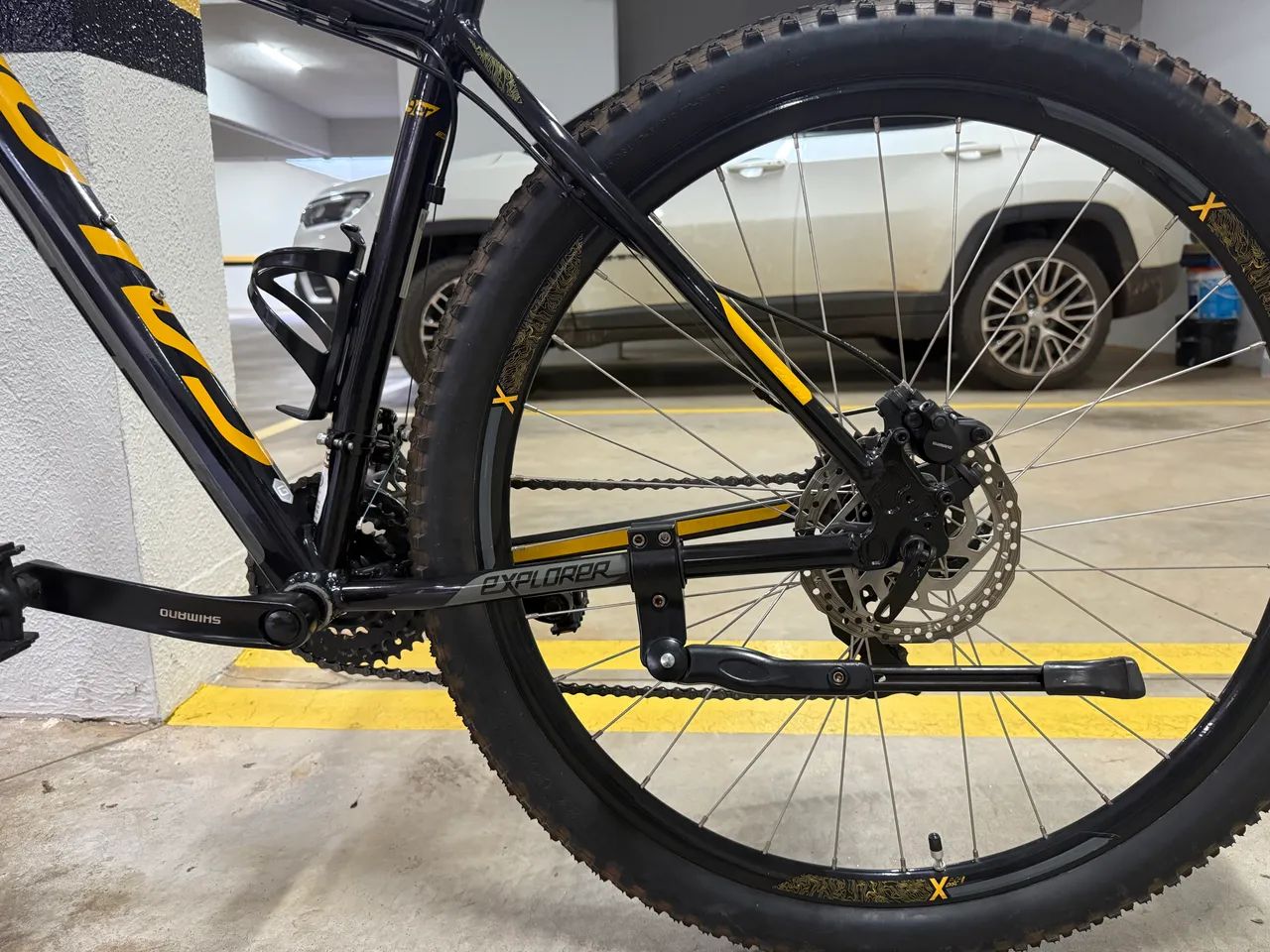 Bicicleta Caloi Explorer aro 29  tam 19  - Foto 4
