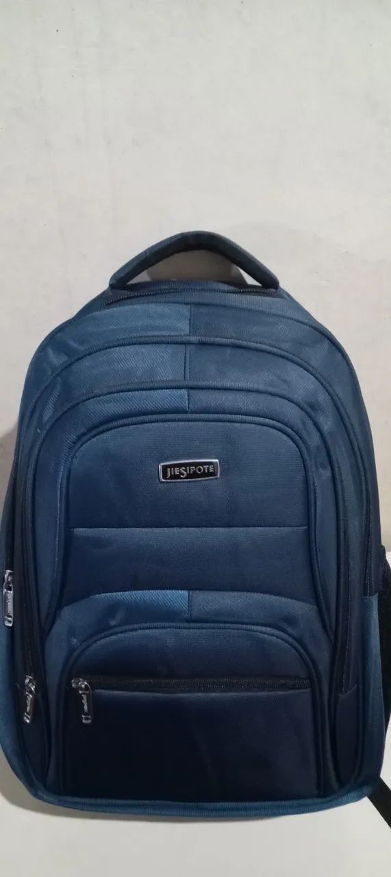 Mochila Grande Azul - Foto 2