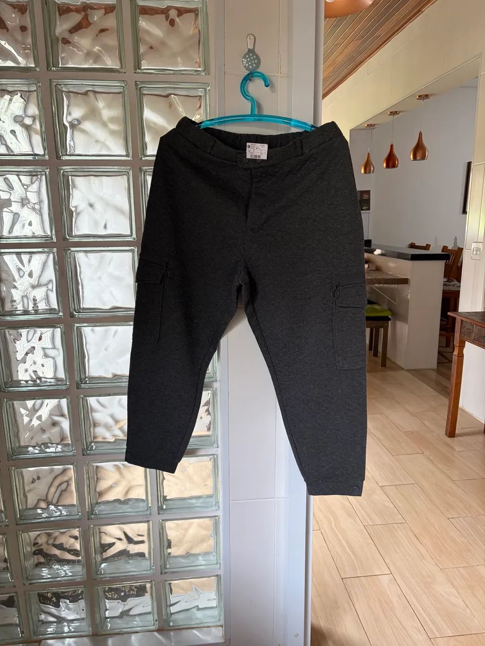 Calça moleton pantalona nova  tamanho G