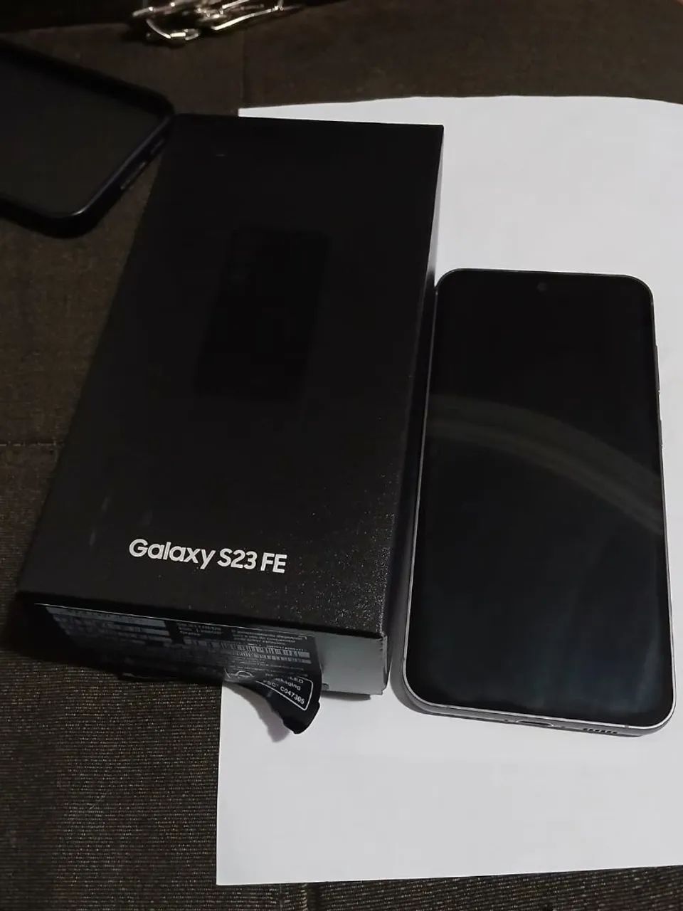 Celular s23 fe sem detalhes 