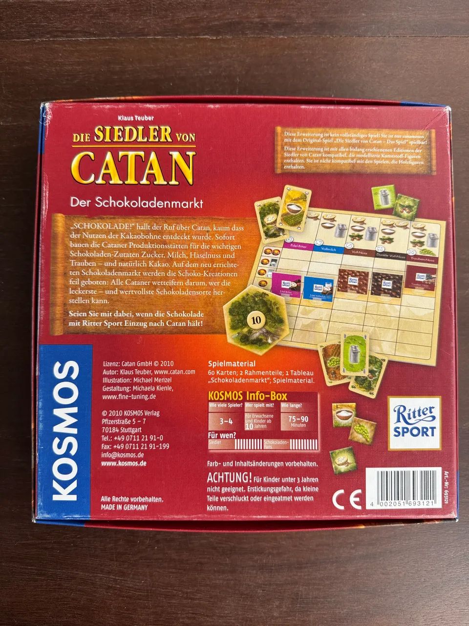 Der Schokoladenmarket Catan tabuleiro - Foto 5