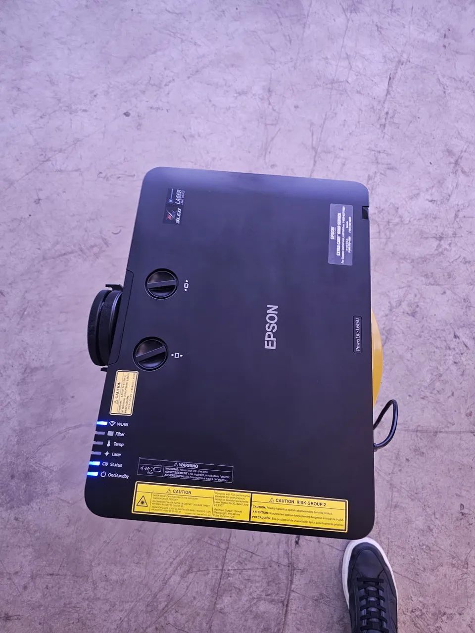 Projetor epson power liteL615U - Foto 5