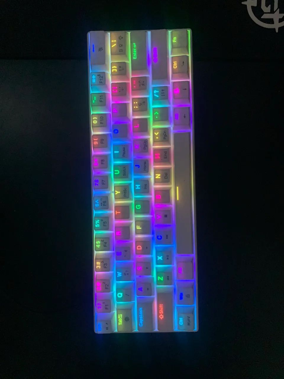 Teclado mecânico switch blue com LED em Maceió,Al - Foto 2