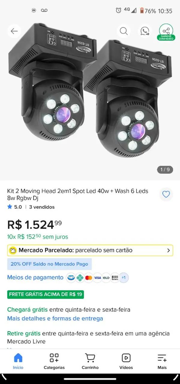 Equipamentos de iluminação  - Foto 4