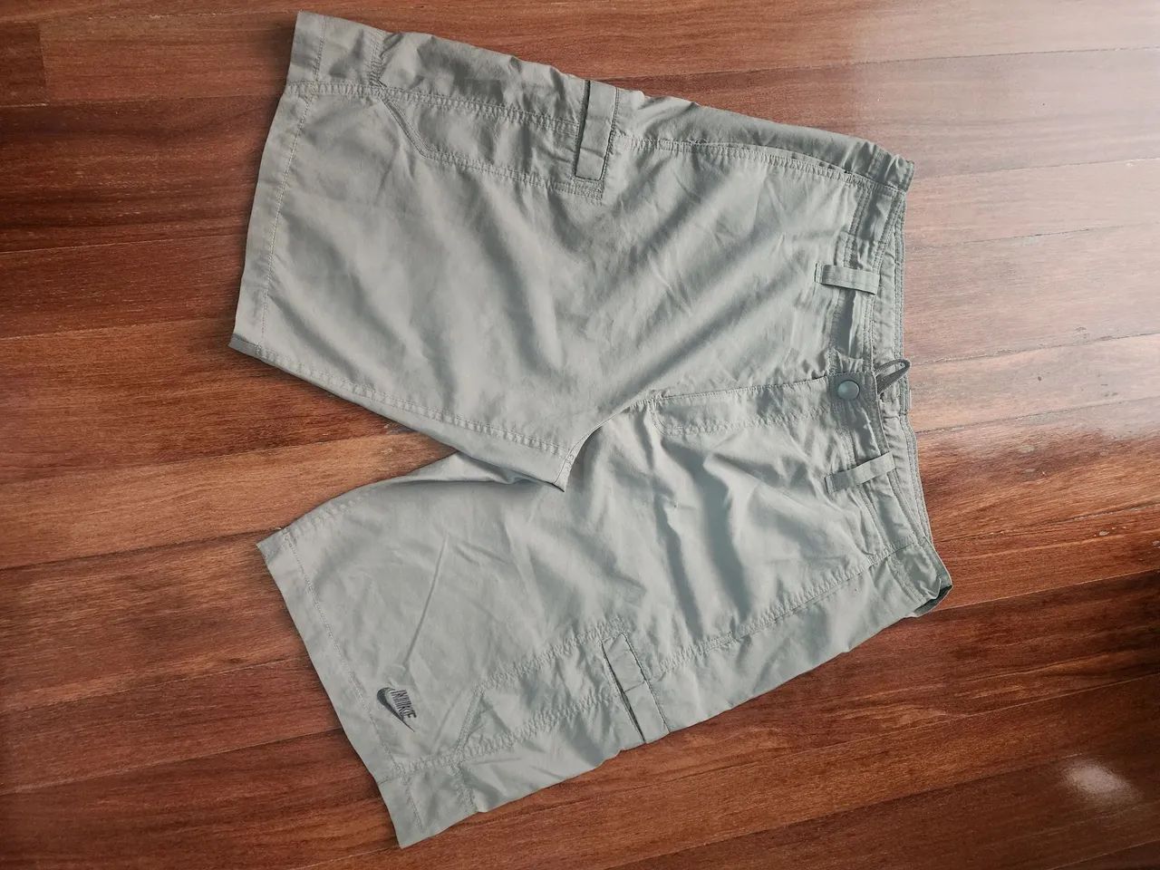 Bermuda Nike bege Tam. G original EUA