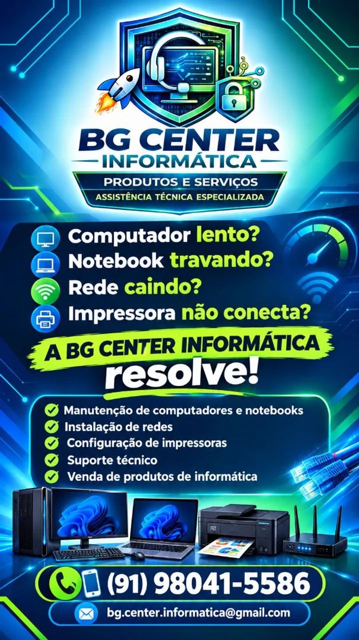 Técnico em Informática  / Produtos e Serviços  / em Domicílio 