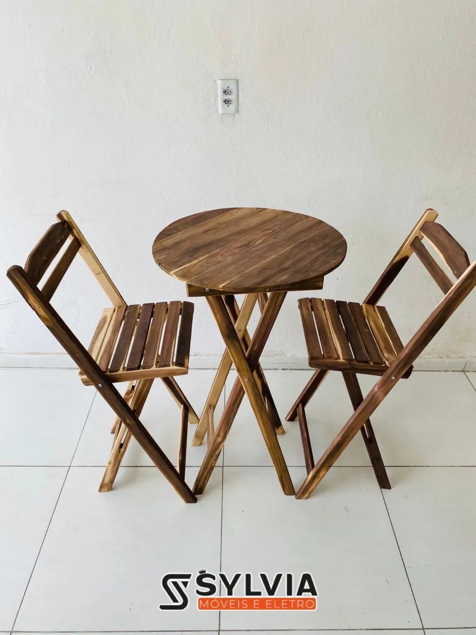 Conjunto bistrô dobrável  - Foto 2