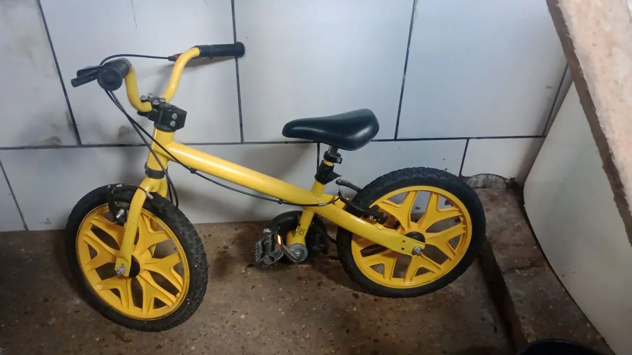 Bicicleta infantil.