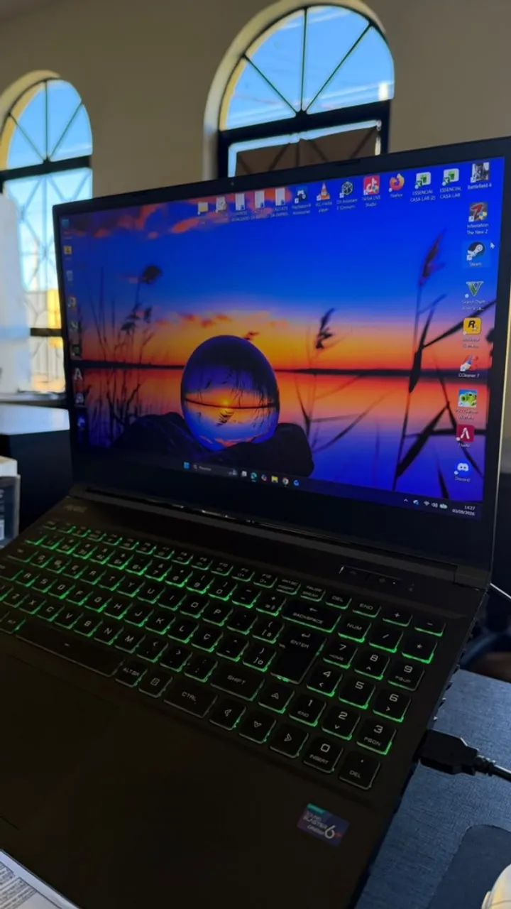 Notebook Avell A70 Mob RTX 3060+ Intel I7 11800H - Foto 5