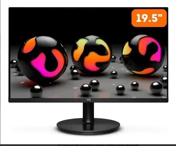 Monitor de Led. 19.5 polegadas 