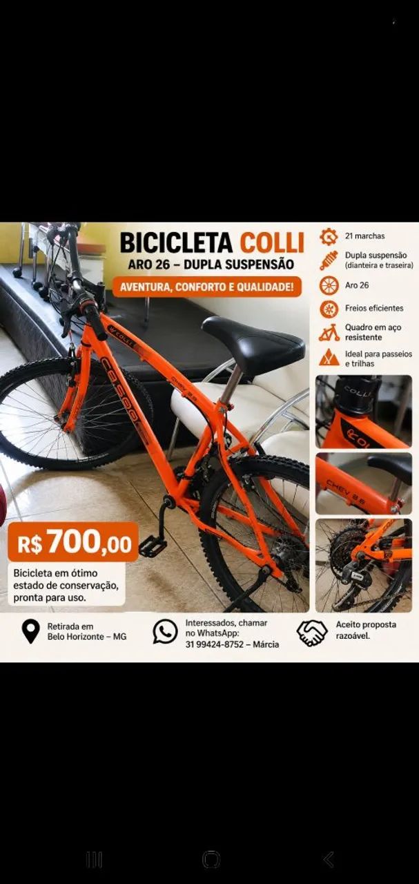 Bicicleta Colli