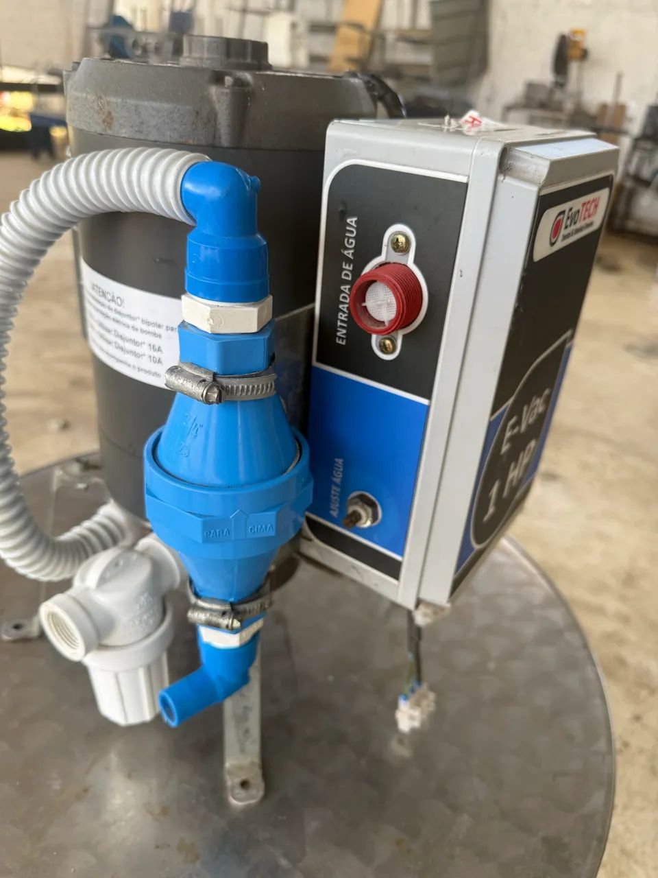Bomba Vácuo até 4 Cadeiras Consultórios 1HP Bivolt EVAC Evotech numca usado. - Foto 4