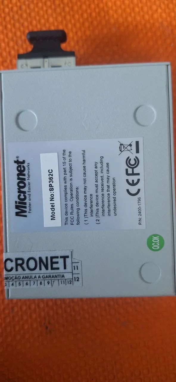 Conversor de Fibra óptica Gigabit  - Foto 2