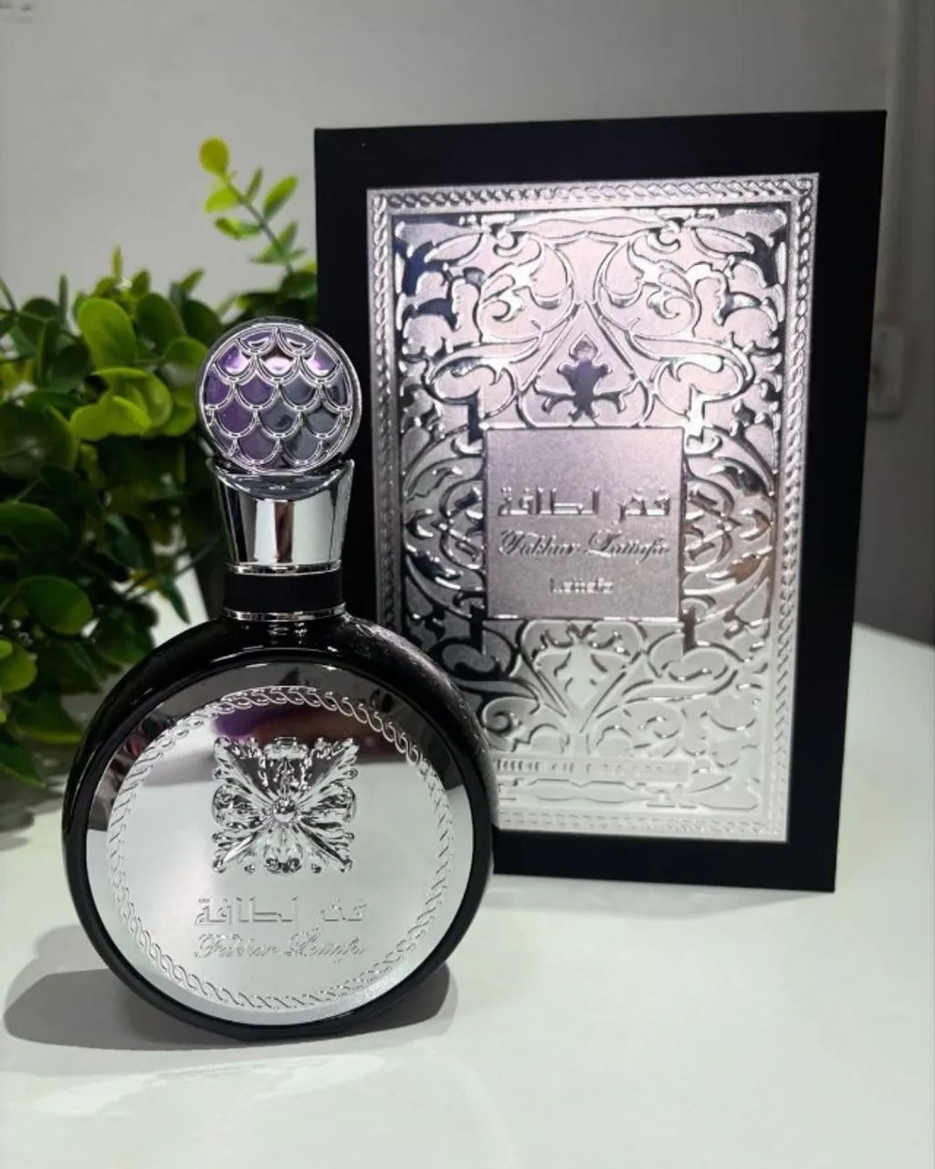 presente dia dos namorados Perfume Árabe Fakhar Black 