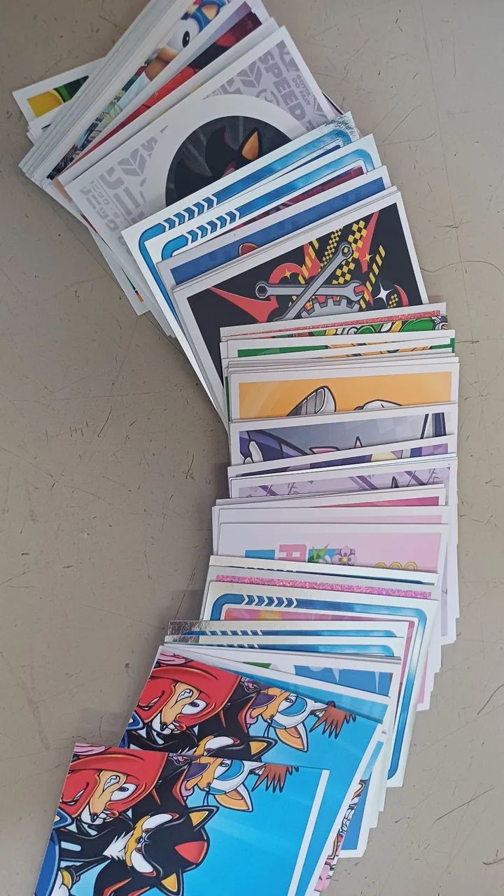 Figurinhas Avulsas Sonic (selecione a quantidade)