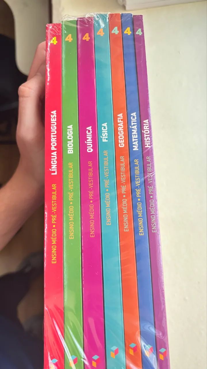 Kit Livros Pré Vestibular POLIEDRO - Foto 2