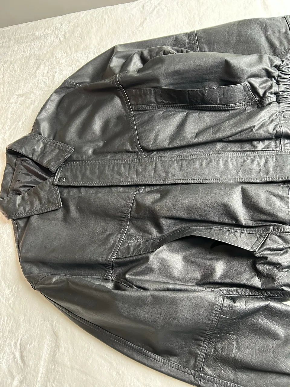 Jaqueta bomber 100% couro legítimo  - Foto 2