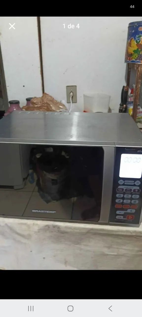 Microondas brastemp ative BMT45BRB 
