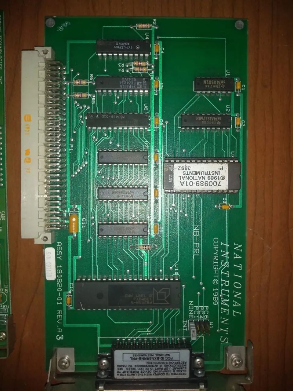 Placa de rede nubus - Macintosh clássico aqui e thinwt BNC original asanthée   - Foto 2