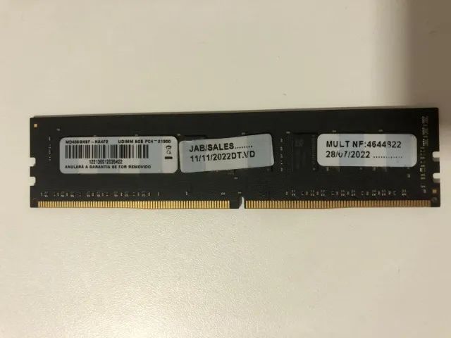 Memória RAM DDR4 8gb 2666hz - Multilaser - Foto 2