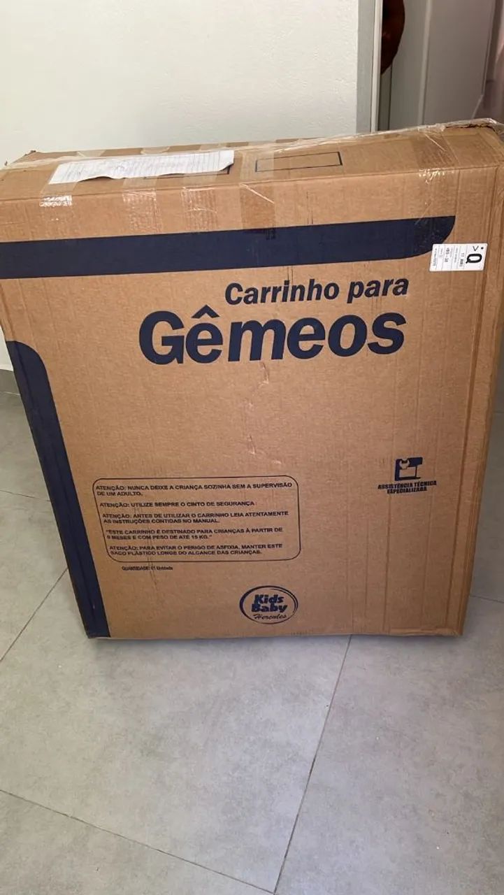 Carrinho de bebê Para gêmeos  - Foto 2