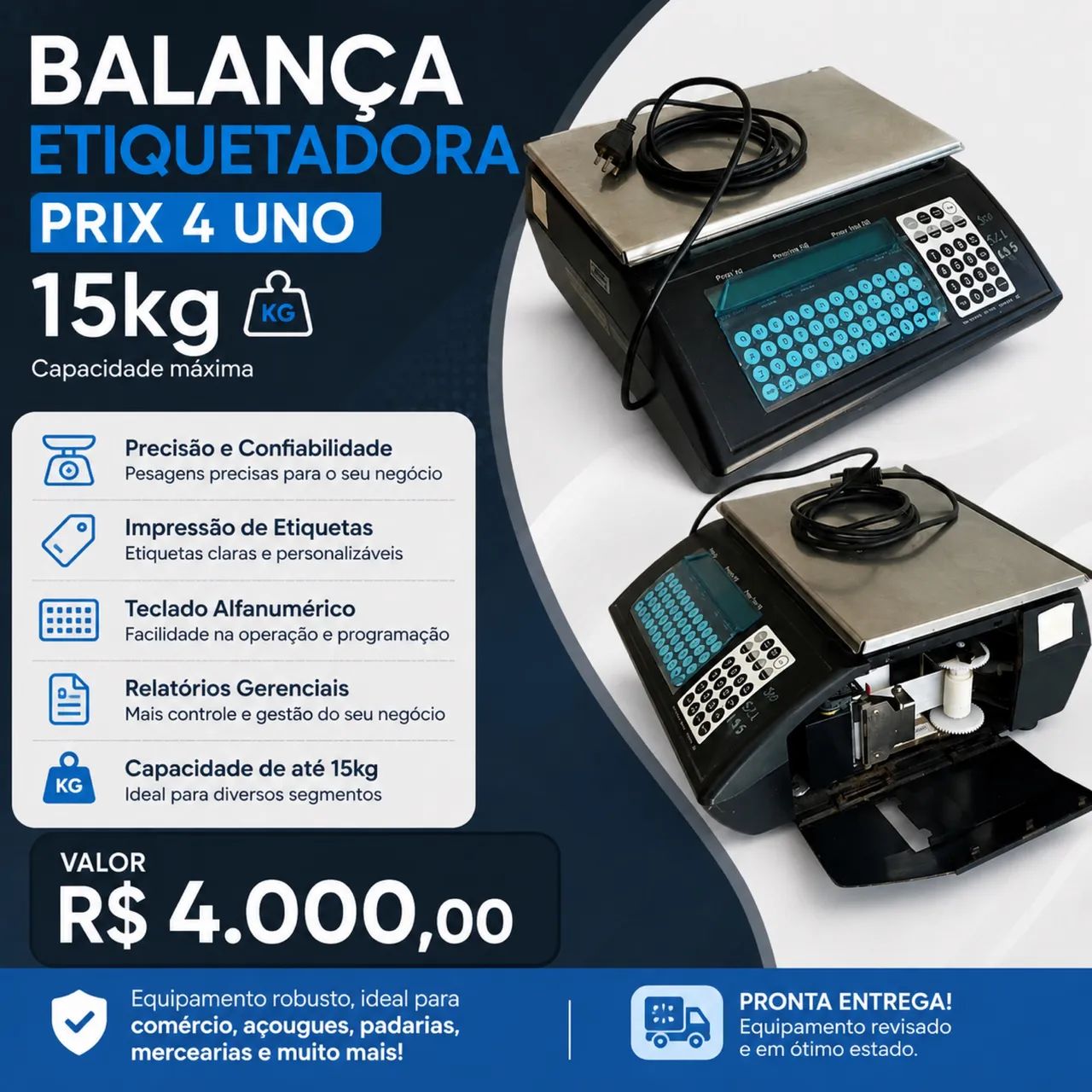 Balança Etiquetadora - Foto 2