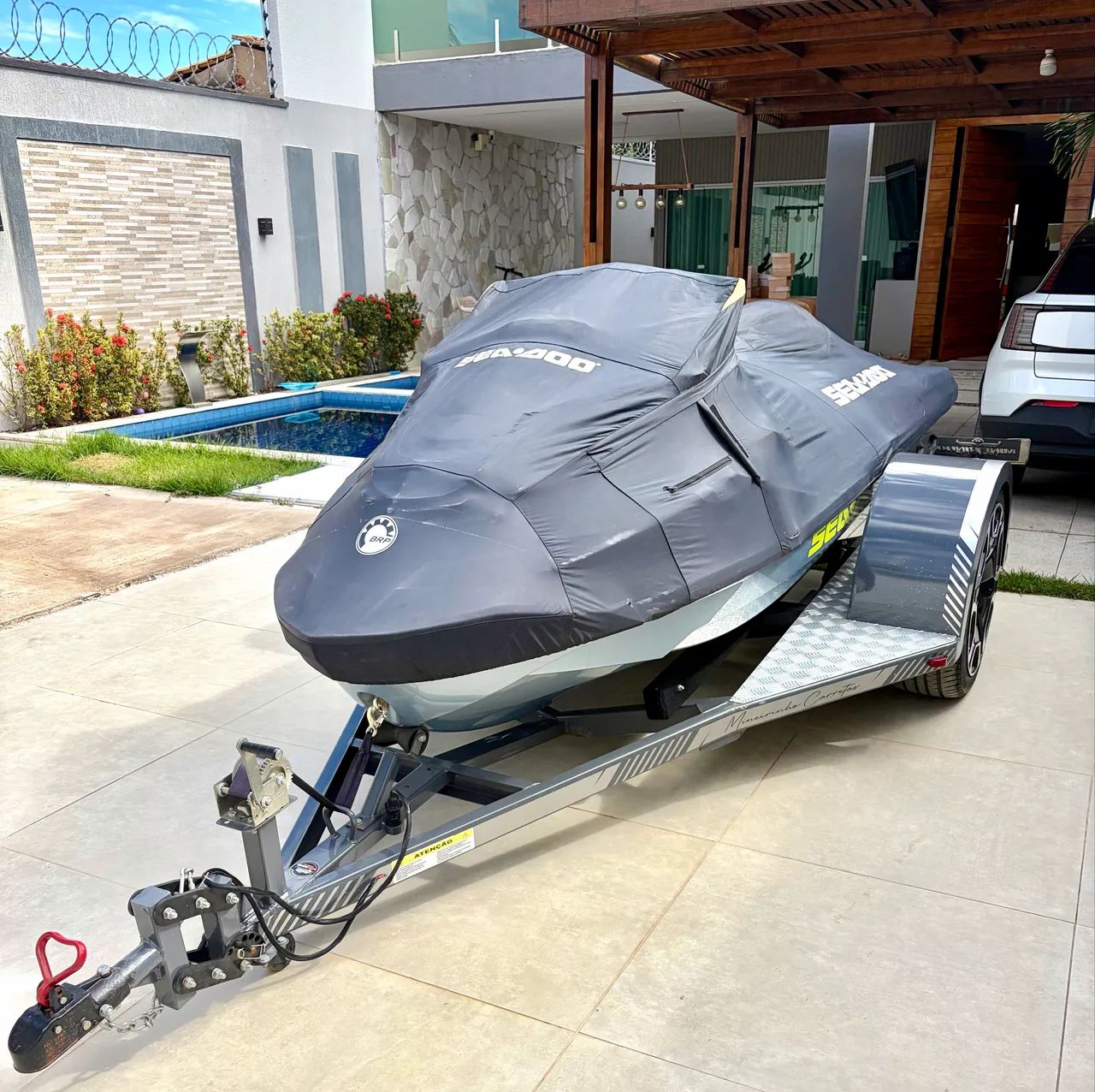 JETSKI SEADOO RXT-325 45hrs + Carretinha Mineirinho Aro20 Diamond - Foto 2