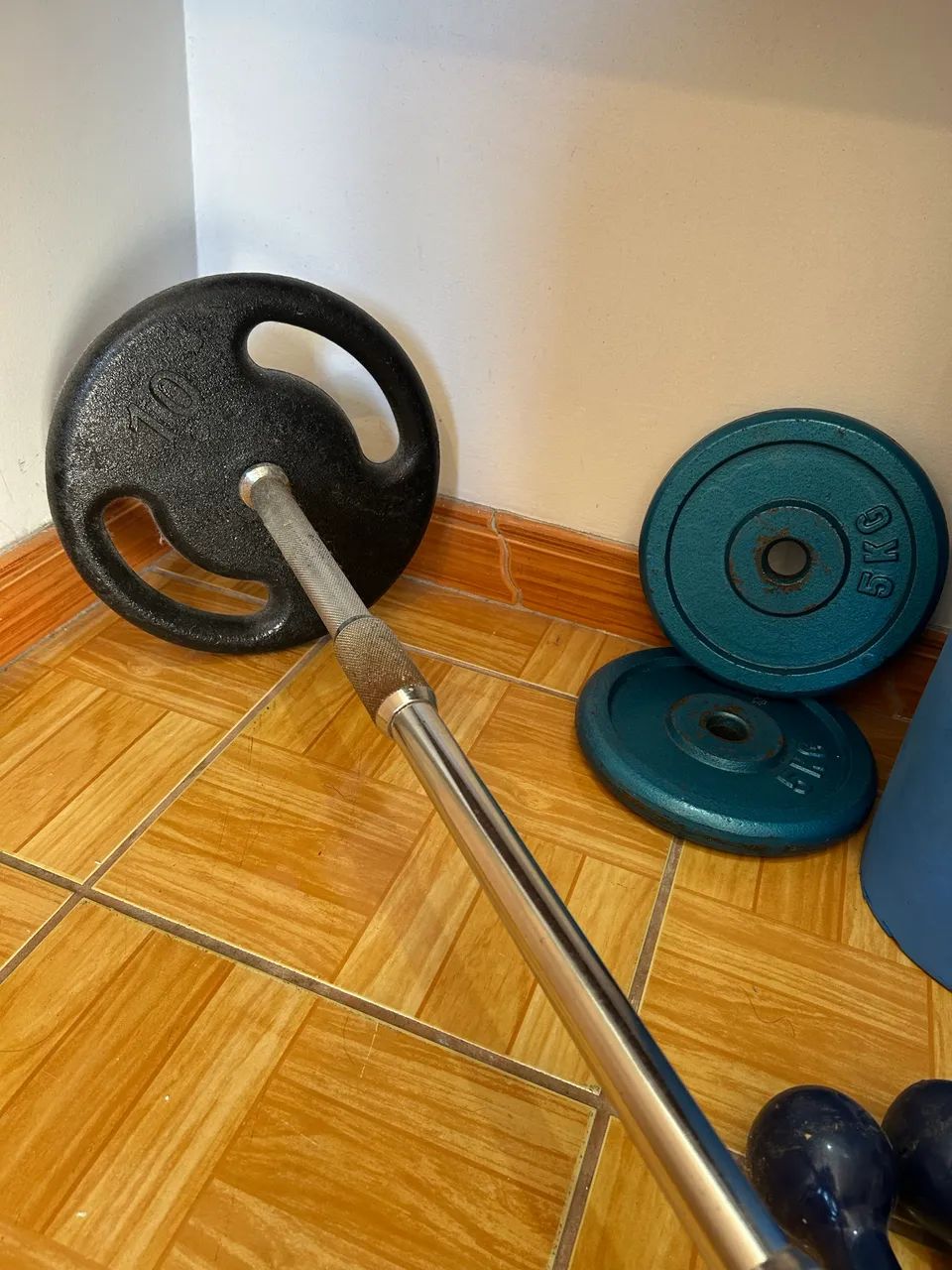 kit halter de academia 30kg - Foto 4