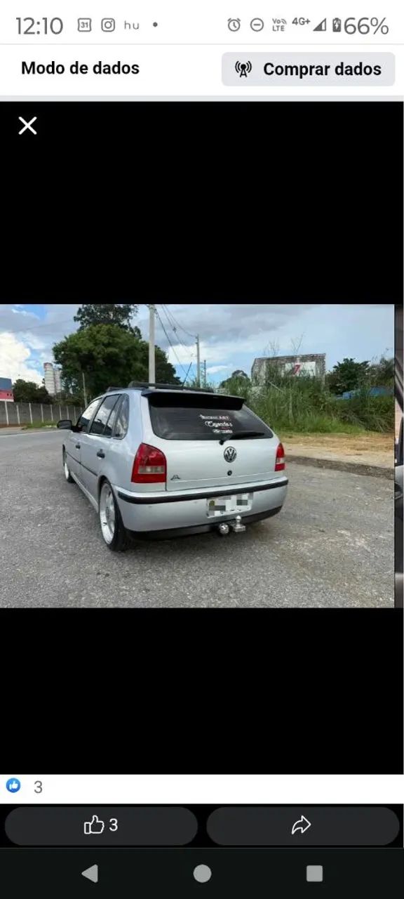Volkswagen Gol GERAÇÃO III 1.8 MI 8V GASOLINA MEC. 4P 2002