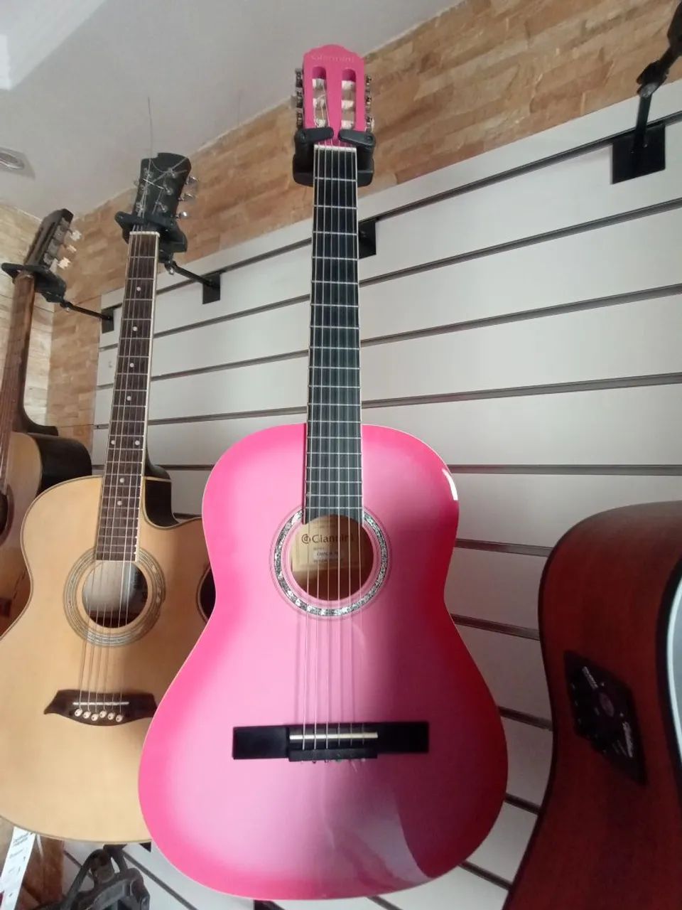 Violão Giannini Rosa 