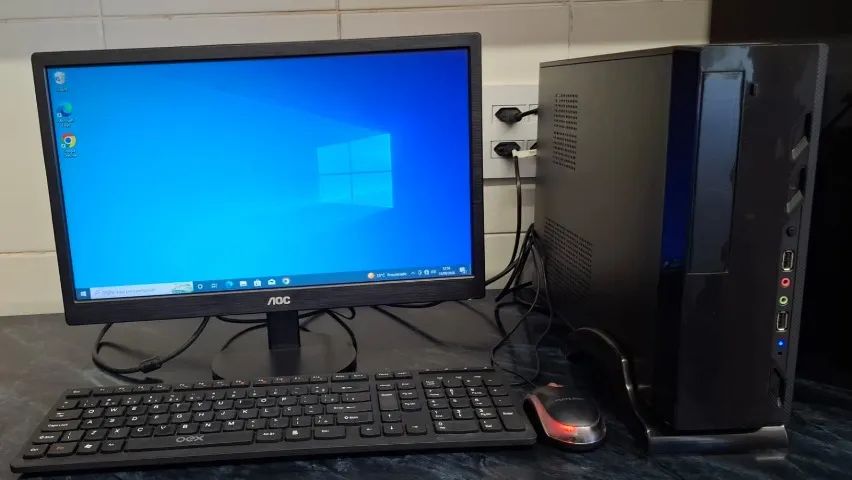 PC completo Intel 10ª Geração Pentium Gold G6405 | SSD | Windows 10