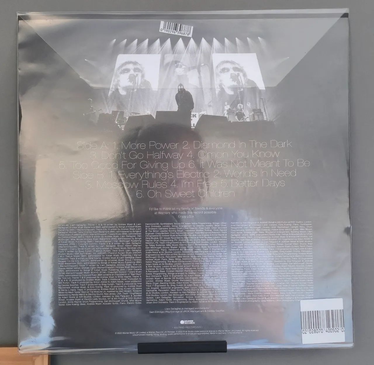 LP Disco Liam Gallagher C'mon You Know Importado UK Lacrado - Foto 2