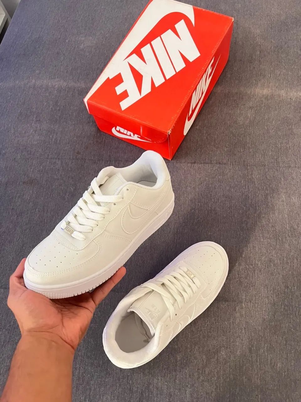 Air force branco Nike  - Foto 4