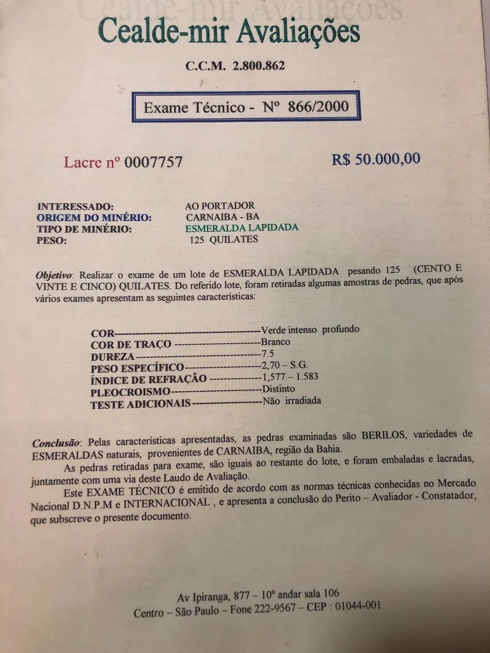 Lote de Esmeraldas. - Foto 2