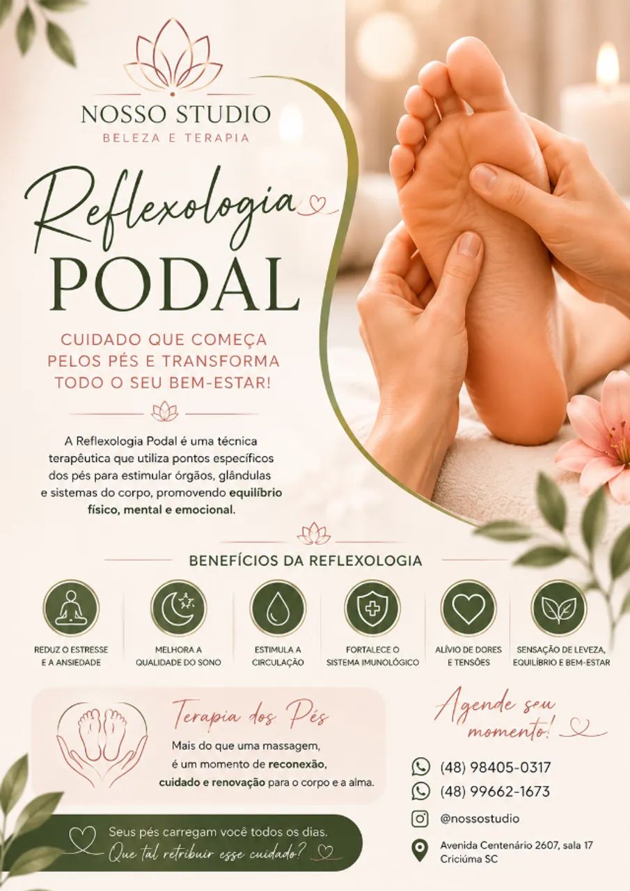 Reflexologia Podal em Criciúma|Terapia dos pés e bem estar  - Foto 3
