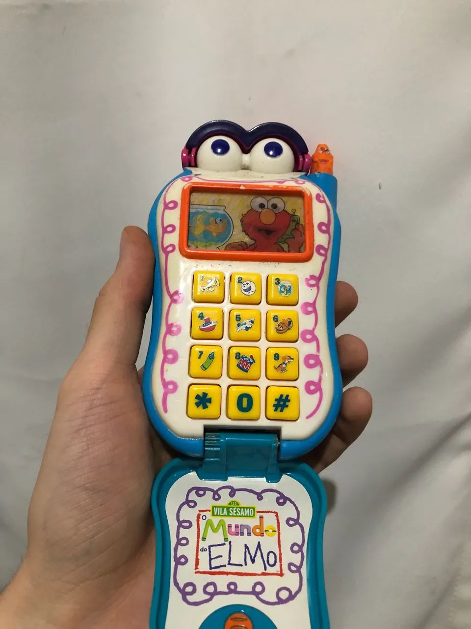 Telefone do Elmo - Vila Sésamo (Brinquedo Antigo e Colecionável) - Foto 2