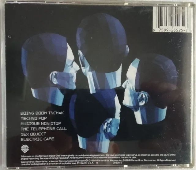 CD Kraftwerk - Eletric Cafe (Importado USA)