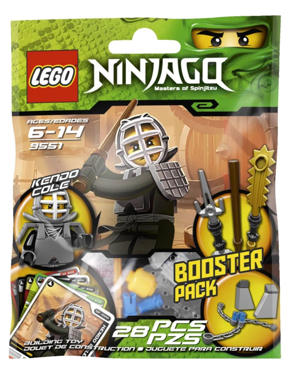 Lego Ninjago 9551 Kendo Cole polybag - Brinquedos e Jogos - Água