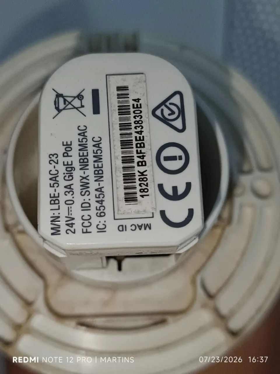 1 Ubiquiti Litebeam Ac 1 Geração Usada Completa - Foto 2